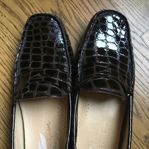Cole Haan Trillby driver size 7 patent alligator